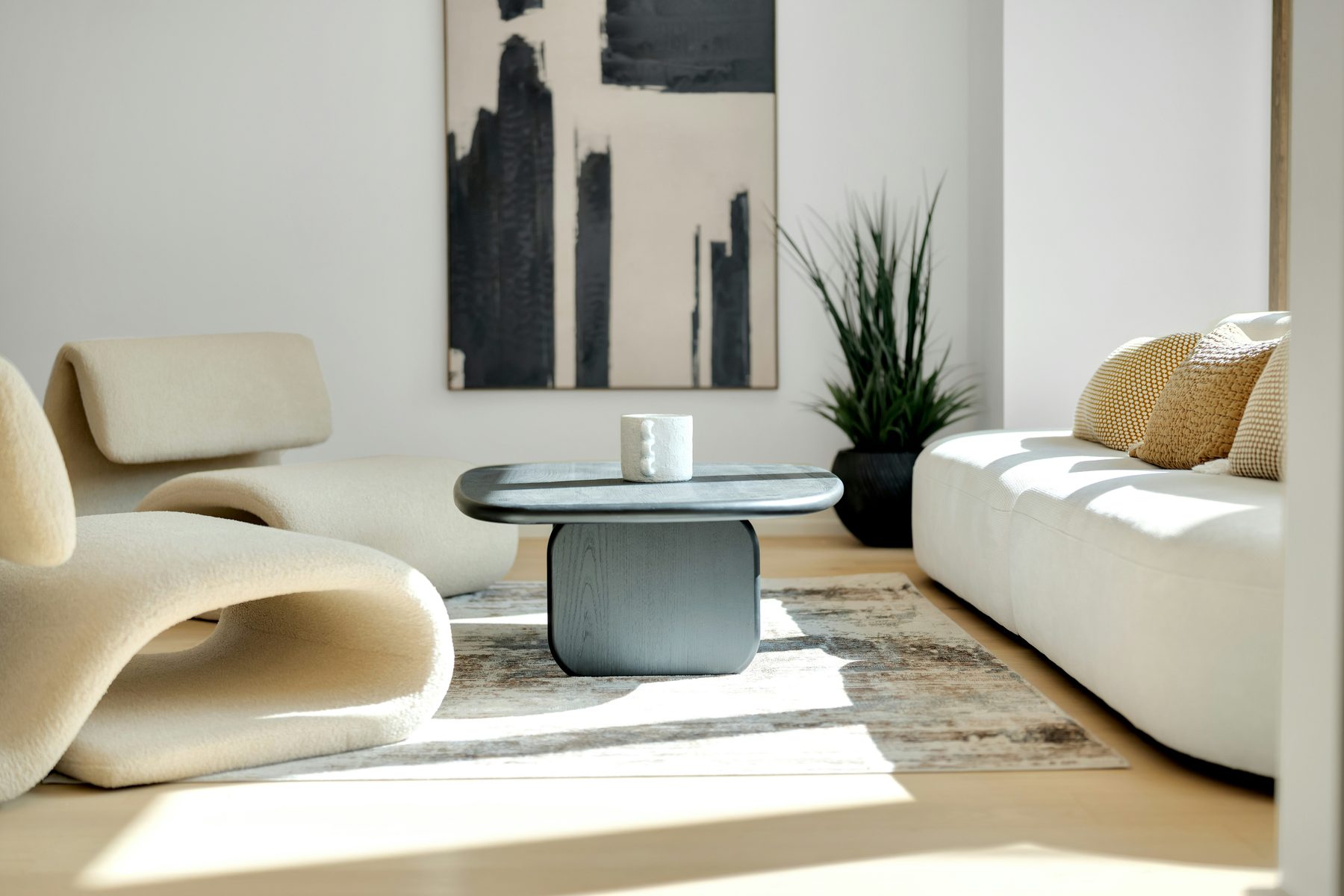 CurateSpaceStudio luxe reception room styling example